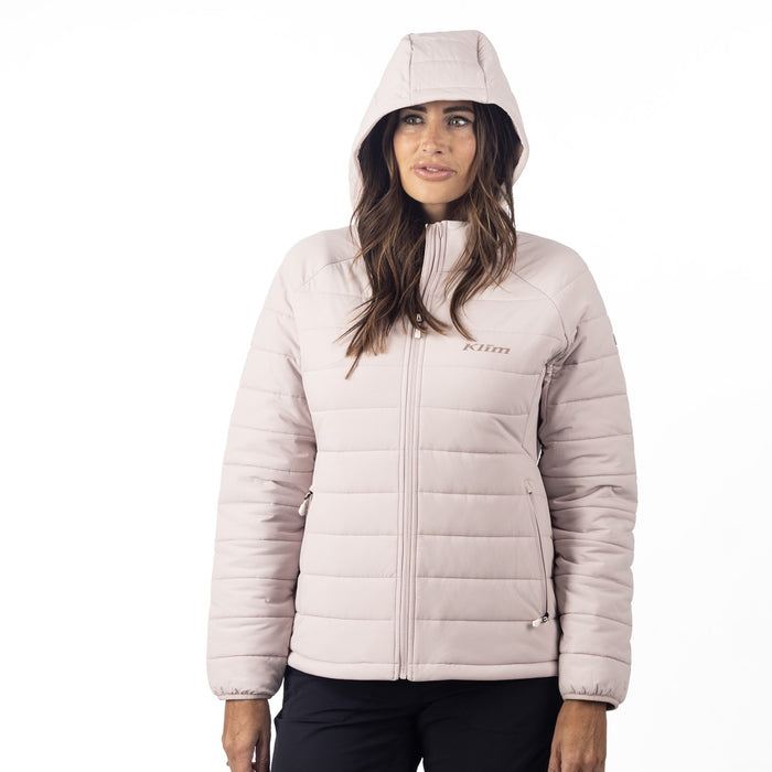 KLIM Waverly Stretch Insulated Hooded Jacket in Burnished Lilac 2025