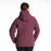 KLIM Waverly Stretch Insulated Hooded Jacket in Italian Plum