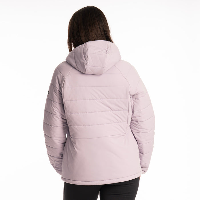 KLIM Waverly Stretch Insulated Hooded Jacket in Wisteria