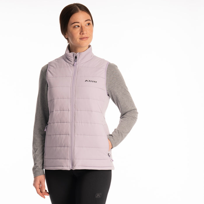 KLIM Waverly Stretch Insulated Vest in Wisteria