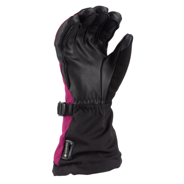 KLIM WOMEN'S ALLURE GLOVES 2025 in Black - Pink Glo