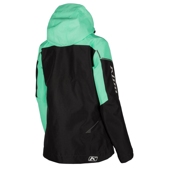 Klim Alpine Jacket in Wintermint - Black