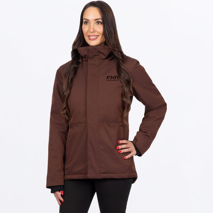 FXR WOMEN'S ASCEND JACKET in Dark Cedar