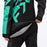 FXR Women's Cold Cross CX F.A.S.T.™ Monosuit in Black/Asphalt/Mint