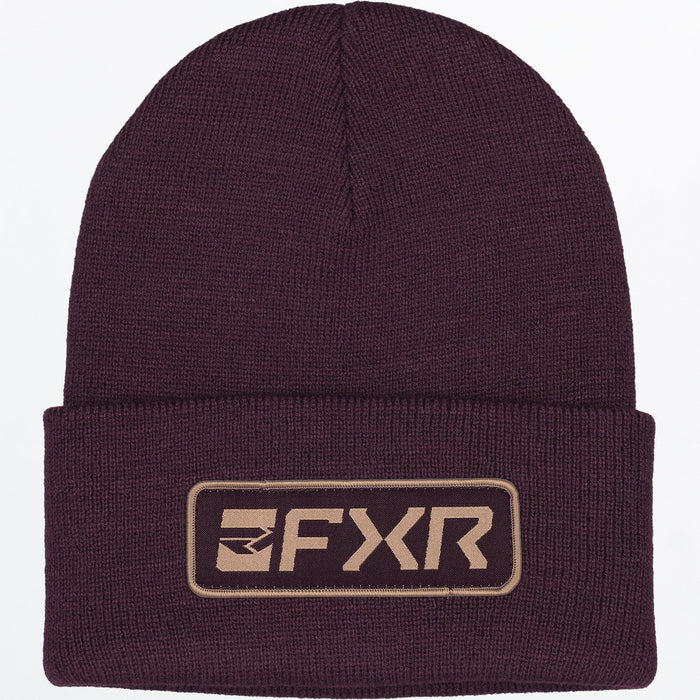 FXR VICTORY BEANIE SNOW 2027 in Raisin/Canvas