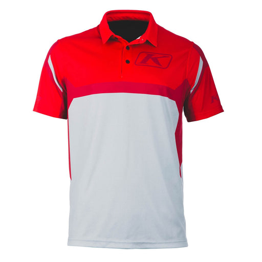 KLIM Launch Polo in Fiery Red - Chili Pepper