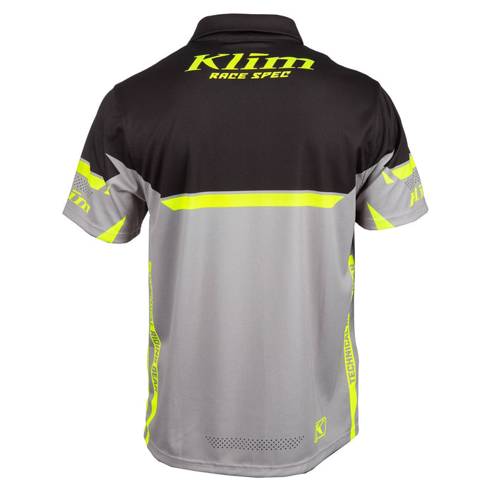 KLIM Launch Polo 2026 in Black - Monument