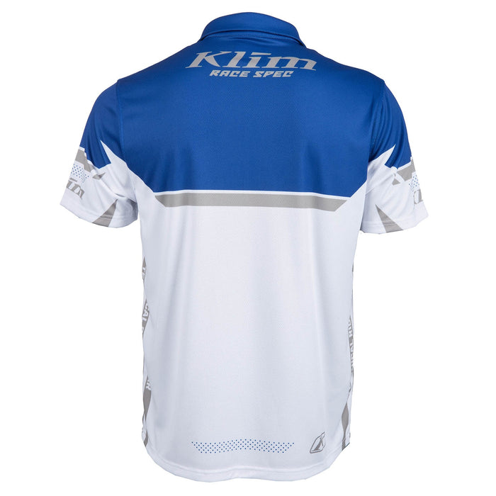 KLIM Launch Polo 2026 in Nightfall Blue - White