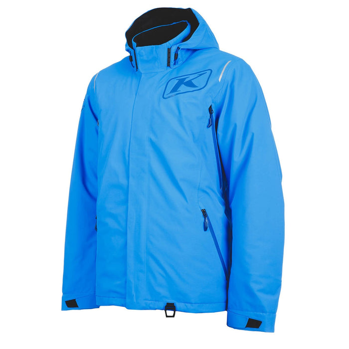 KLIM Element Jacket in Electric Blue Lemonade - Black