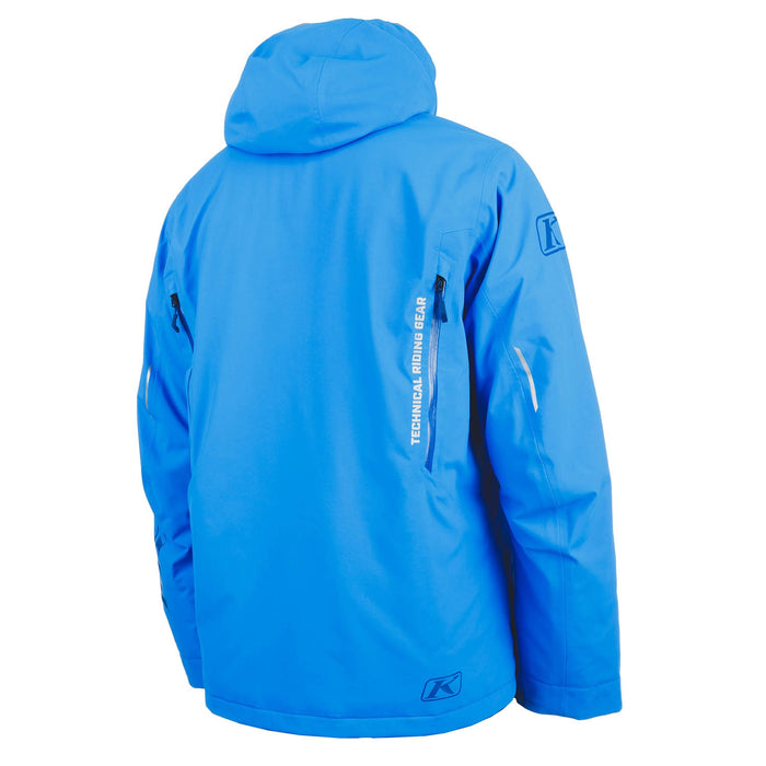 KLIM Element Jacket in Electric Blue Lemonade - Black