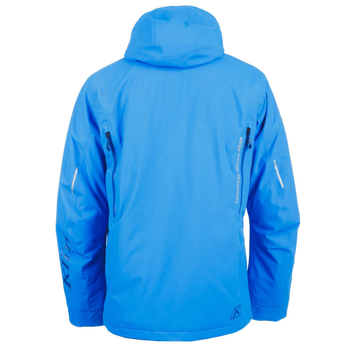 KLIM Element Jacket in Electric Blue Lemonade - Black