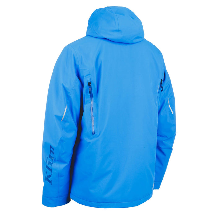 KLIM Element Jacket in Electric Blue Lemonade - Black