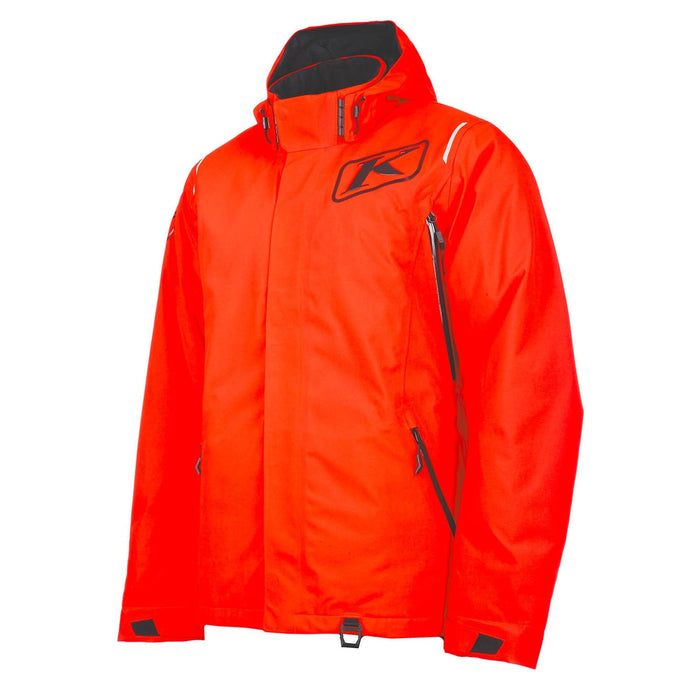 KLIM Element Jacket in Fiery Red - Black