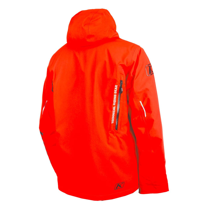 KLIM Element Jacket in Fiery Red - Black