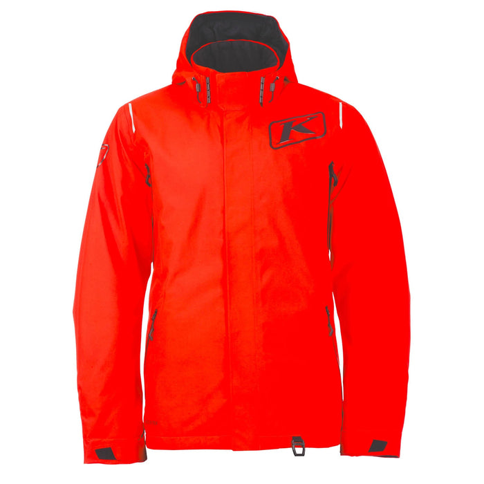 KLIM Element Jacket in Fiery Red - Black