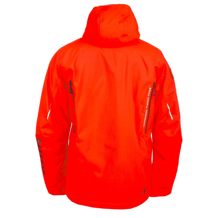 KLIM Element Jacket in Fiery Red - Black