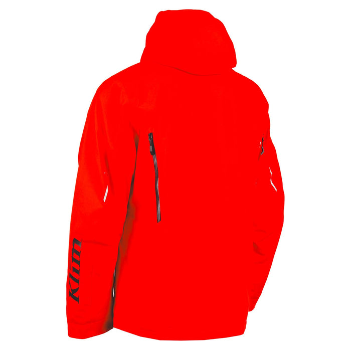 KLIM Element Jacket in Fiery Red - Black