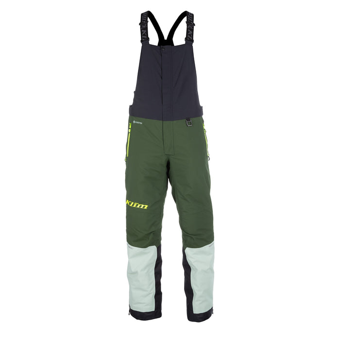 KLIM Element Bib in Kombu Green - Hi-Vis