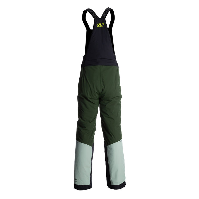 KLIM Element Bib in Kombu Green - Hi-Vis