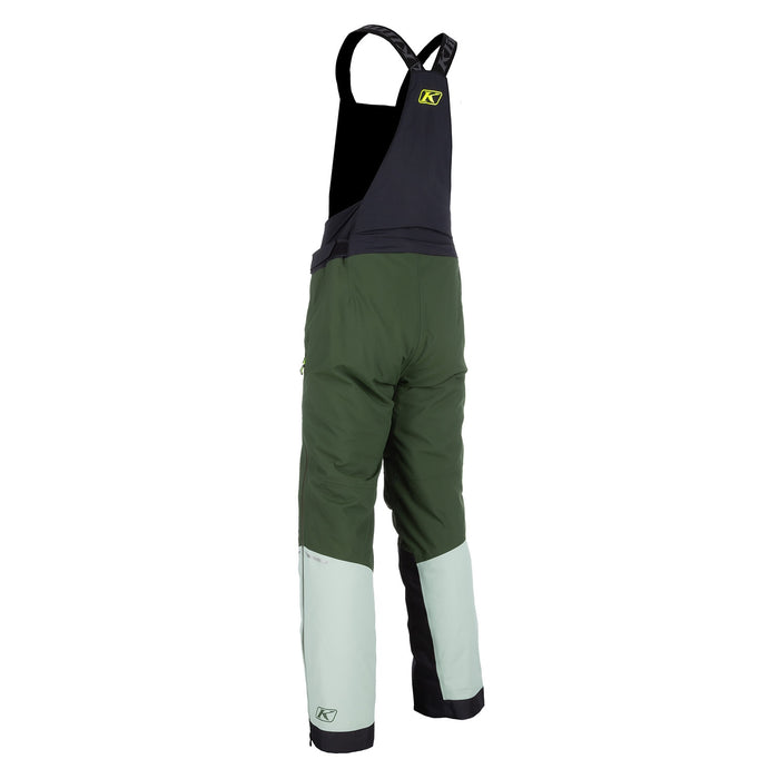 KLIM Element Bib in Kombu Green - Hi-Vis