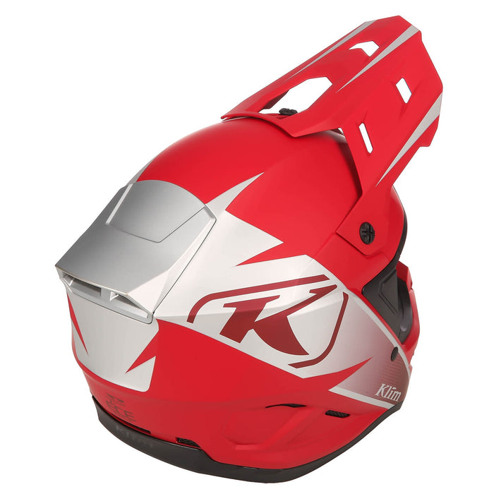 KLIM T1 FREERIDE DESCENT HELMET - ECE 2025 - Matte Chili Pepper