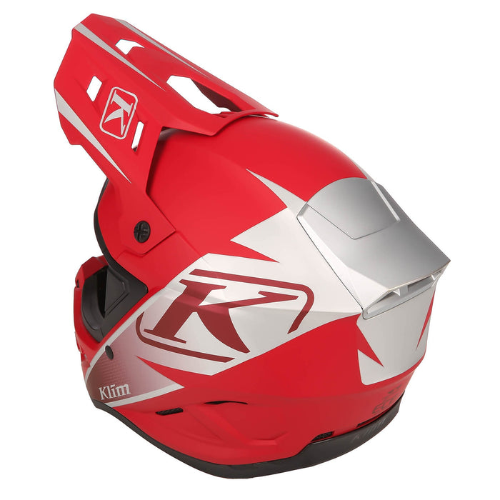 KLIM T1 FREERIDE DESCENT HELMET - ECE 2025 - Matte Chili Pepper