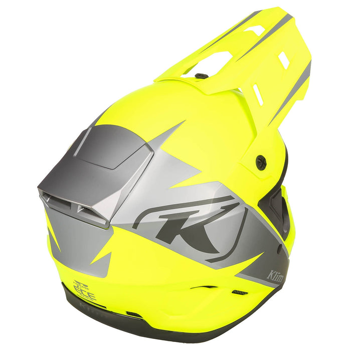 KLIM T1 FREERIDE DESCENT HELMET - ECE 2025 - Matte Hi-Vis