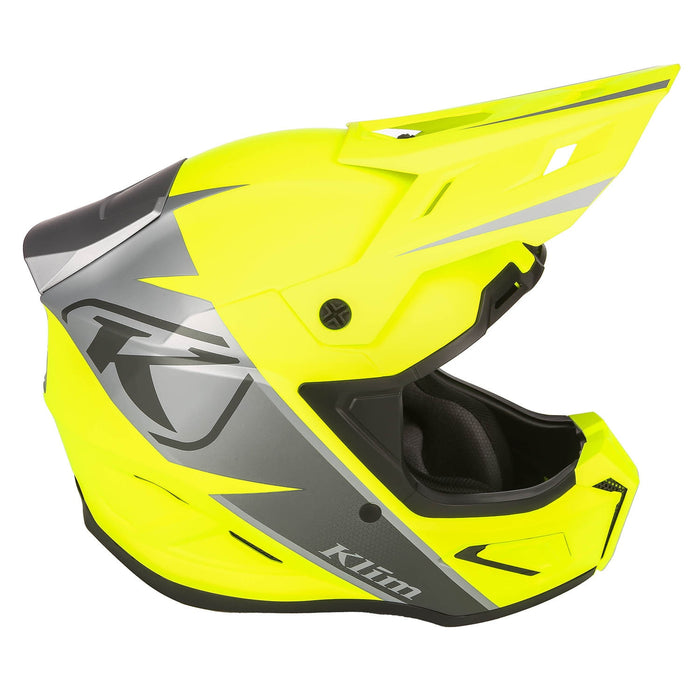 KLIM T1 FREERIDE DESCENT HELMET - ECE 2025 - Matte Hi-Vis