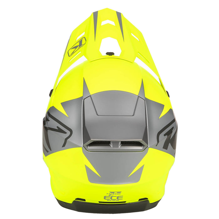 KLIM T1 FREERIDE DESCENT HELMET - ECE 2025 - Matte Hi-Vis