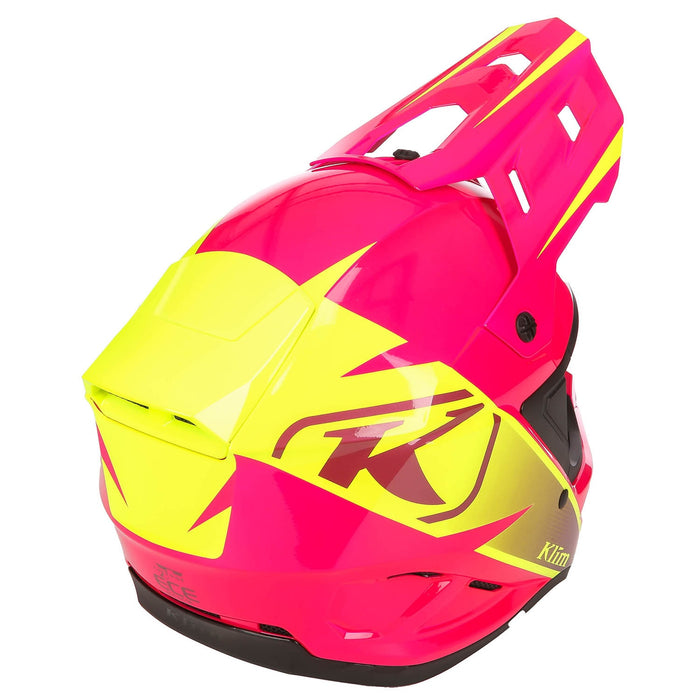 KLIM T1 FREERIDE DESCENT HELMET - ECE 2025 - Pink Glo