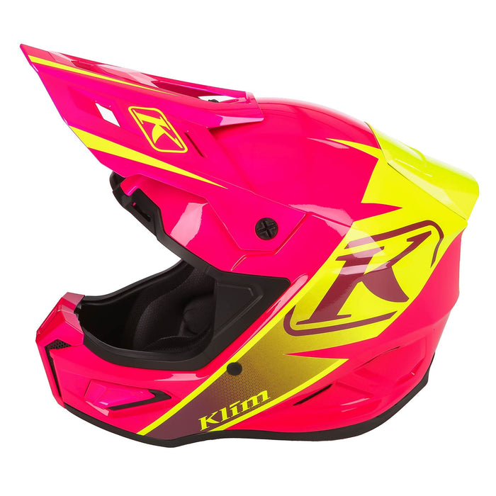 KLIM T1 FREERIDE DESCENT HELMET - ECE 2025 - Pink Glo