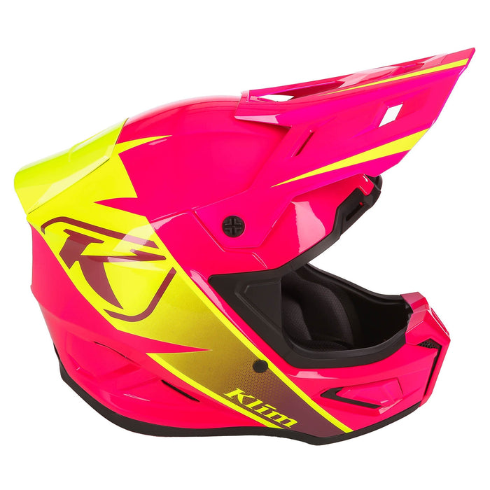 KLIM T1 FREERIDE DESCENT HELMET - ECE 2025 - Pink Glo