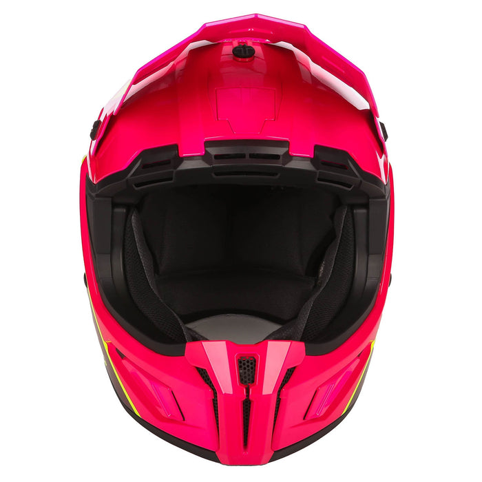 KLIM T1 FREERIDE DESCENT HELMET - ECE 2025 - Pink Glo