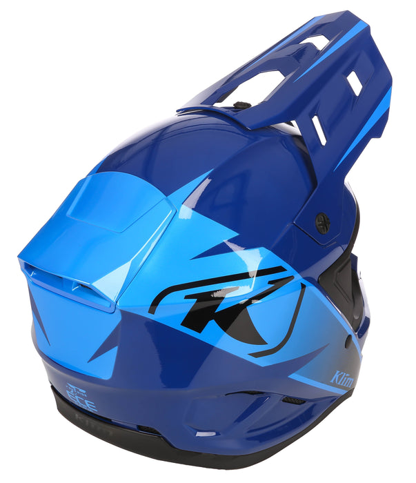 Klim T1 Freeride Youth Helmet ECE in Descent Nightfall Blue