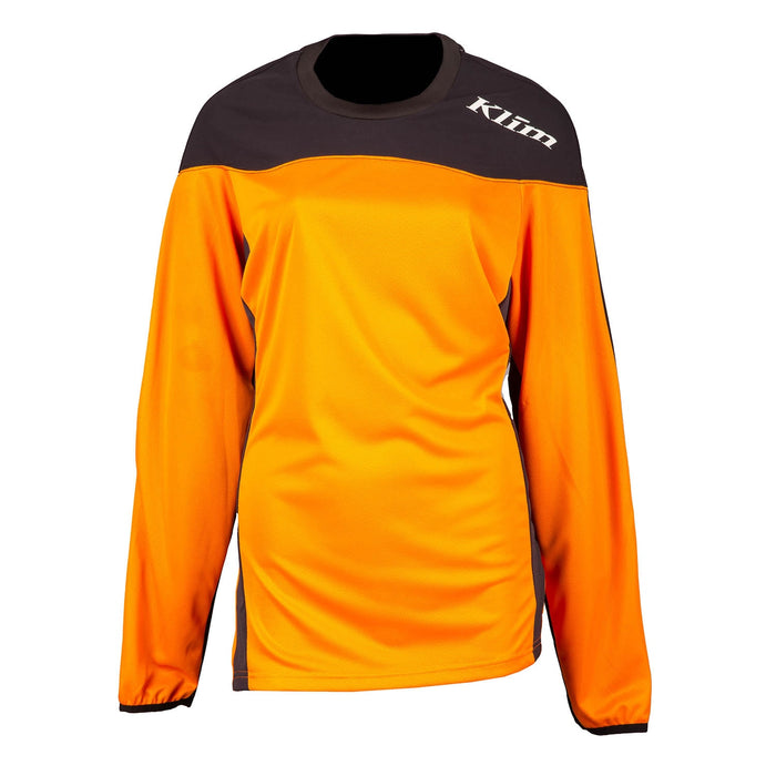 KLIM REBELLE WOMEN'S JERSEY 2025 in Ember Orange - Black