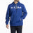 KLIM PETROL PULLOVER HOODIE 2025 in Bellwether Blue - White