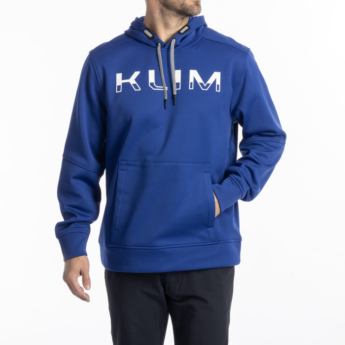 KLIM PETROL PULLOVER HOODIE 2025 in Bellwether Blue - White