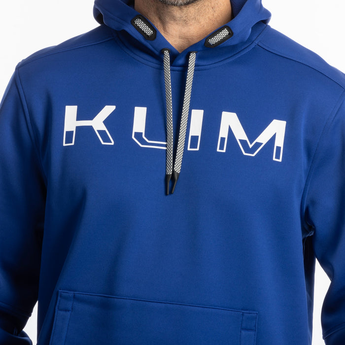 KLIM PETROL PULLOVER HOODIE 2025 in Bellwether Blue - White