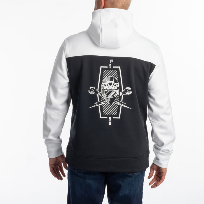 KLIM PETROL PULLOVER HOODIE 2025 in Black - White