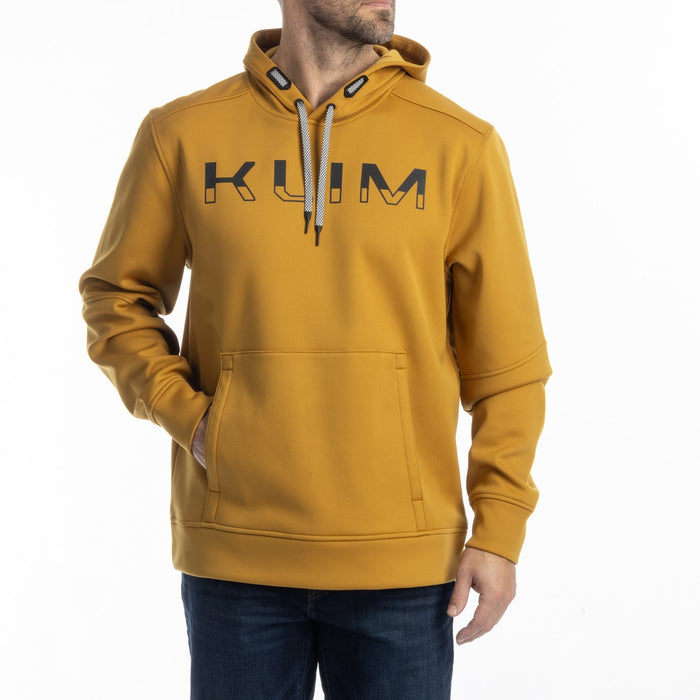 KLIM PETROL PULLOVER HOODIE 2025 in Golden Brown - Black