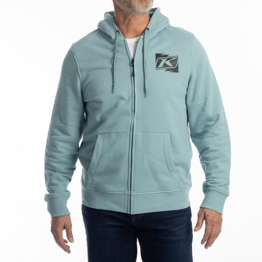 KLIM ELECTRIC HOODIE 2025 in Mineral Blue - Black