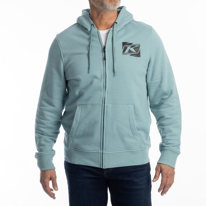 KLIM ELECTRIC HOODIE 2025 in Mineral Blue - Black