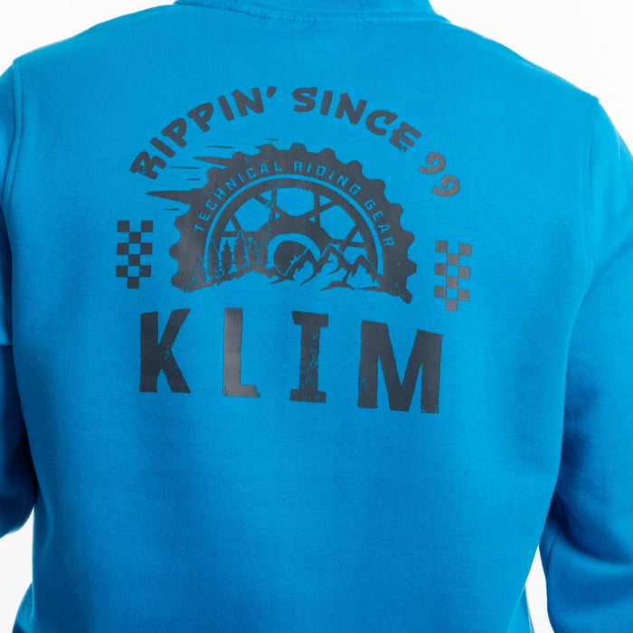 KLIM RIPPIN’ PULLOVER HOODIE 2025 in Methyl Blue - Dress Blues