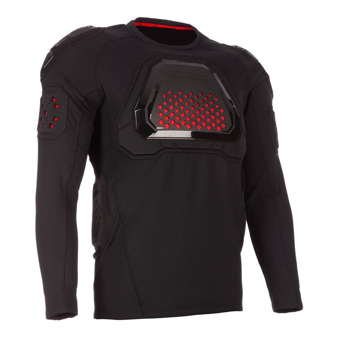 KLIM Aggressor Armored Shirt 2.0 w/Back Pad 2025 in Black