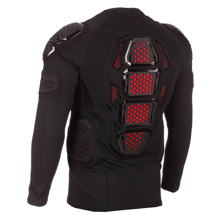 KLIM Aggressor Armored Shirt 2.0 w/Back Pad 2025 in Black