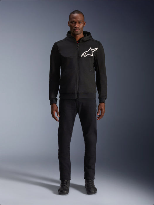 ALPINESTARS CHROME v2 SPORT HOODIES 2026 in Black/White