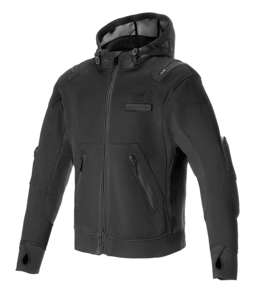 ALPINESTARS MOFLOW AIR TECH HOODIE JACKETS 2025 in Black/Black