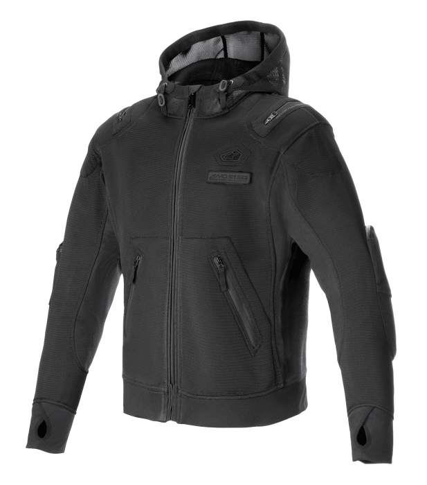 ALPINESTARS MOFLOW AIR TECH HOODIE JACKETS 2025 in Black/Black