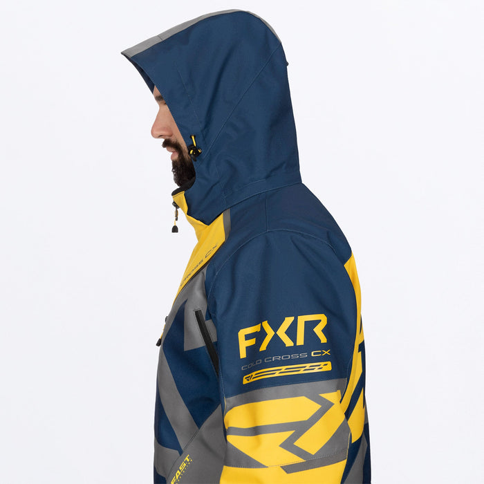 FXR COLD CROSS CX F.A.S.T.™ INSULATED MONOSUITS in Sundust/Midnight