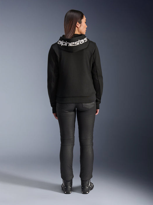 ALPINESTARS STELLA CHROME v2 SPORT HOODIES 2026 in Black/White